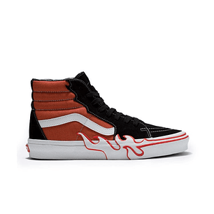 Zapatilla Vans Sk8-Hi Flame Hombre Rojo