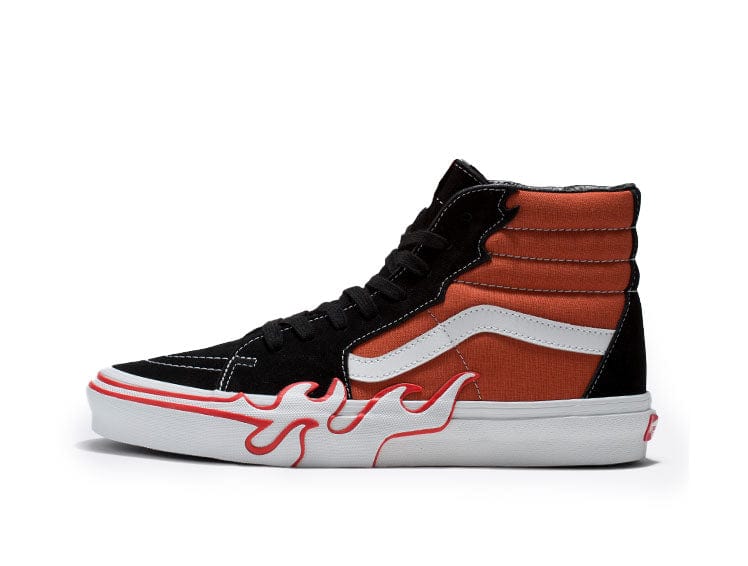 Zapatilla Vans Sk8-Hi Flame Hombre Rojo 2