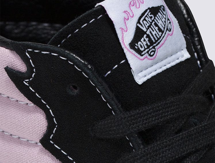 Zapatilla Vans Sk8-Hi Flame Mujer Rosado 6