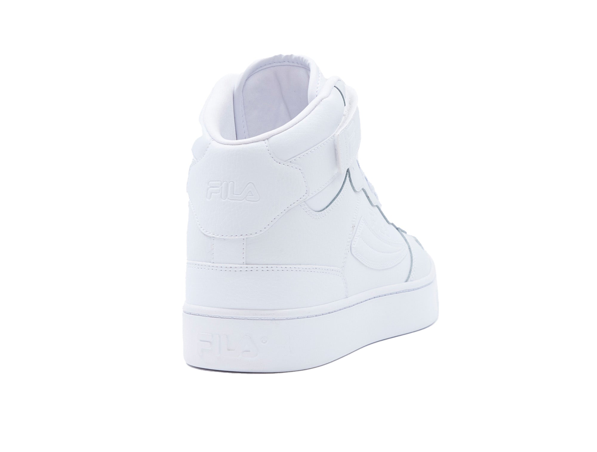 Zapatillas Fila Mgx-100 Mid Hombre Mono Blanco 4