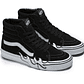 Zapatilla Vans Sk8-Hi Flame Unisex Negro - Miniatura 3