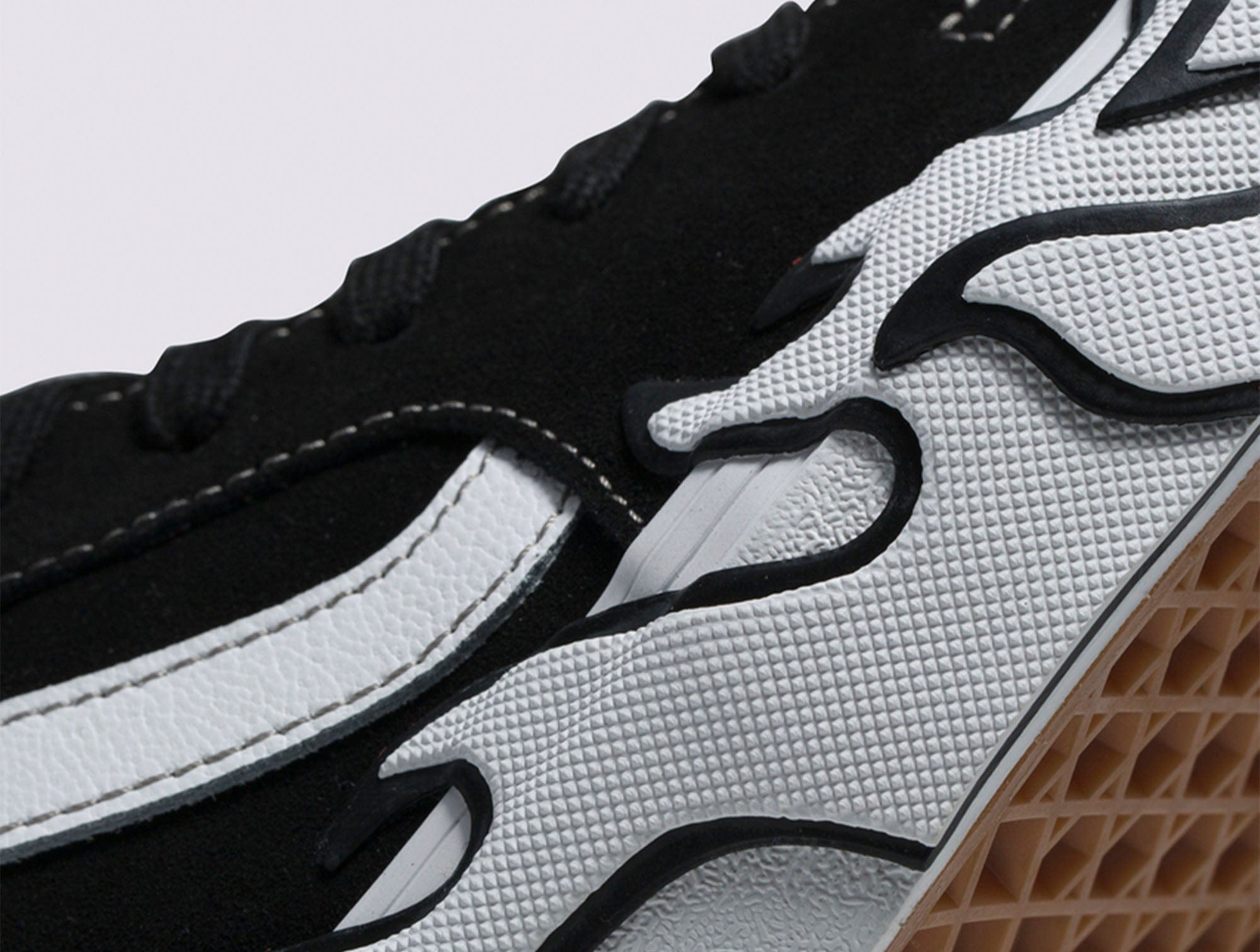 Zapatilla Vans Sk8-Hi Flame Unisex Negro 5