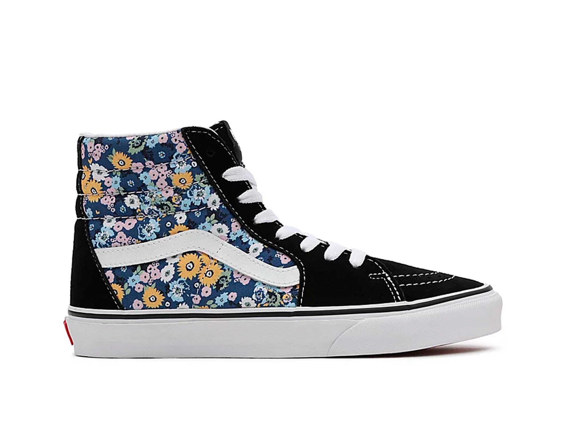 Zapatilla Vans Sk8-Hi Floral Mujer Negro 1
