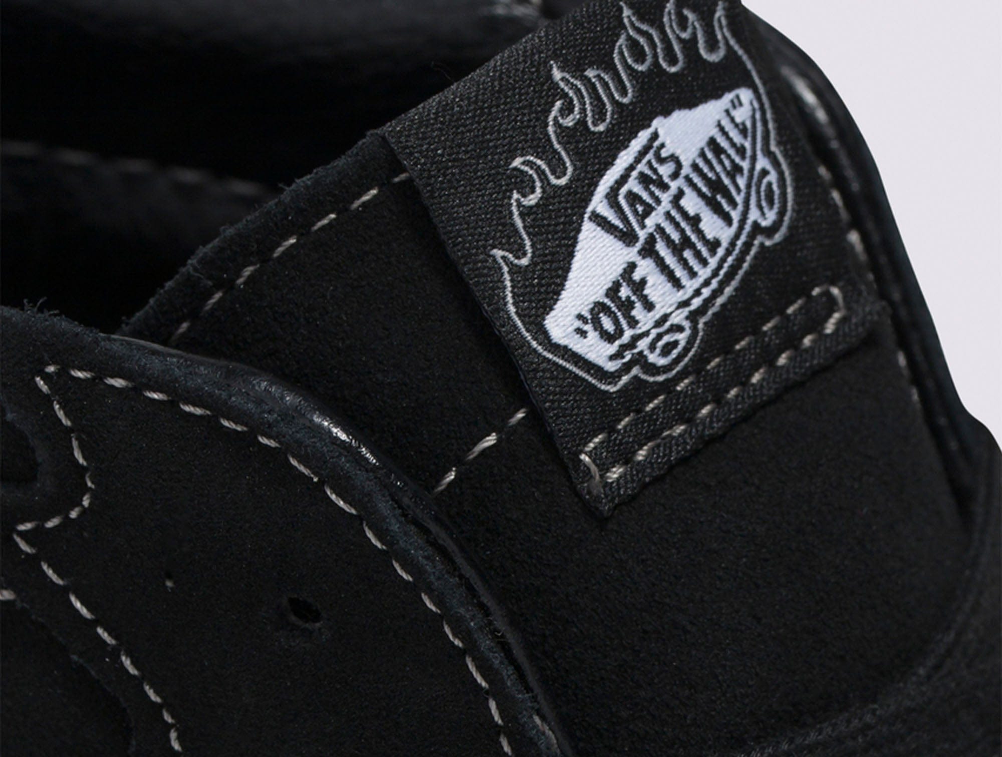 Zapatilla Vans Sk8-Hi Flame Unisex Negro 6