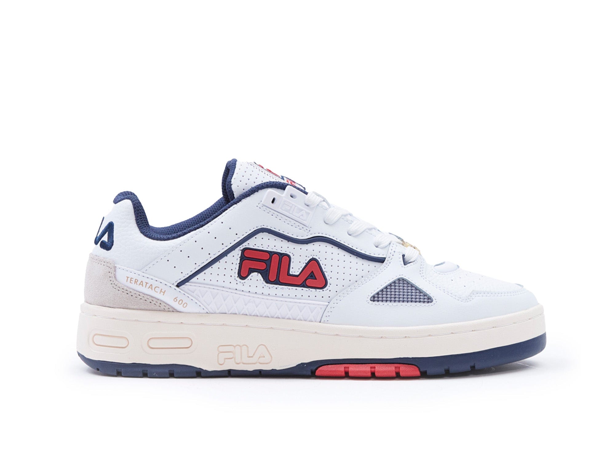 Zapatillas Fila Teratach 600 Hombre Blanco Azul 1