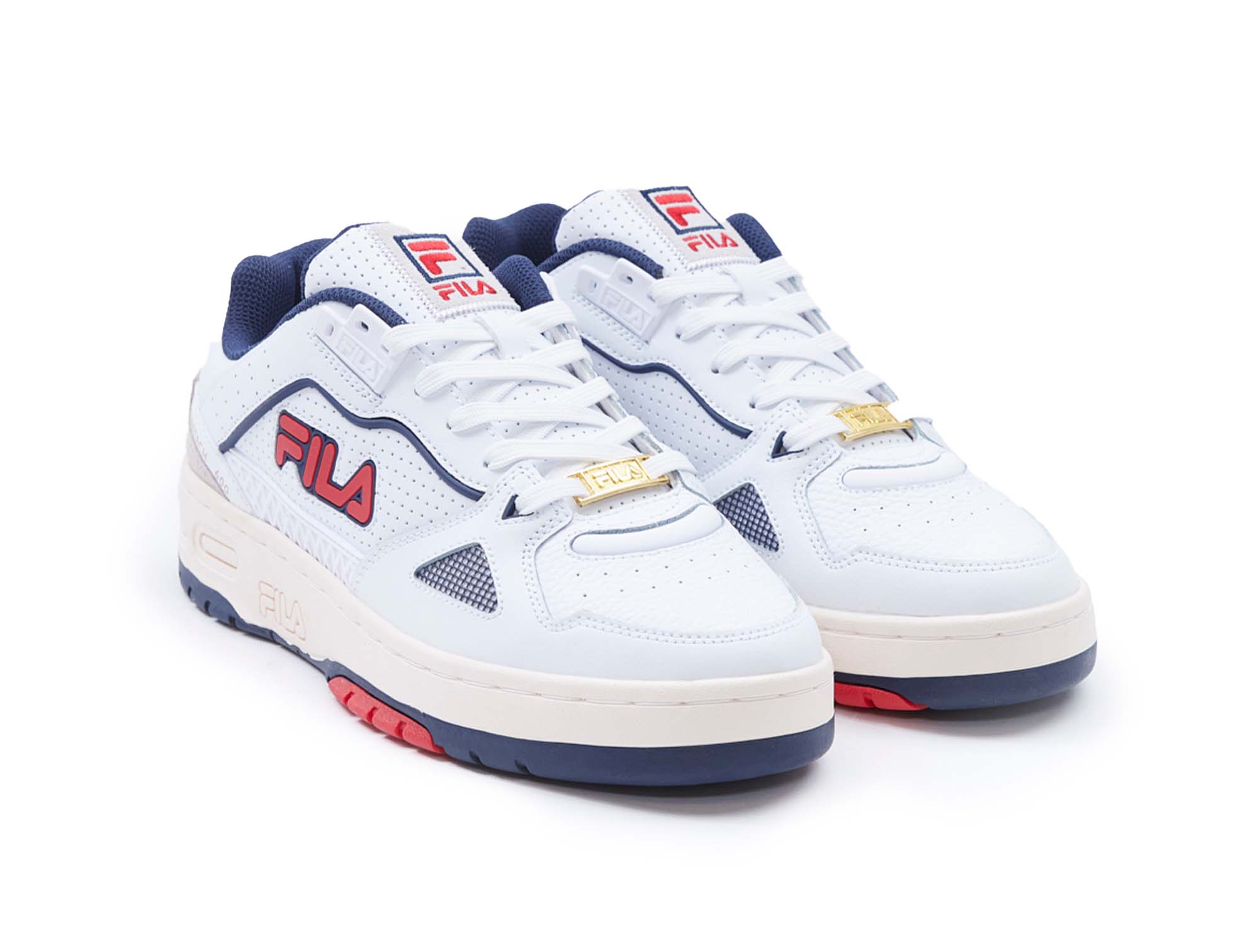 Zapatillas Fila Teratach 600 Hombre Blanco Azul 3
