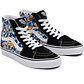Zapatilla Vans Sk8-Hi Floral Mujer Negro - Miniatura 4
