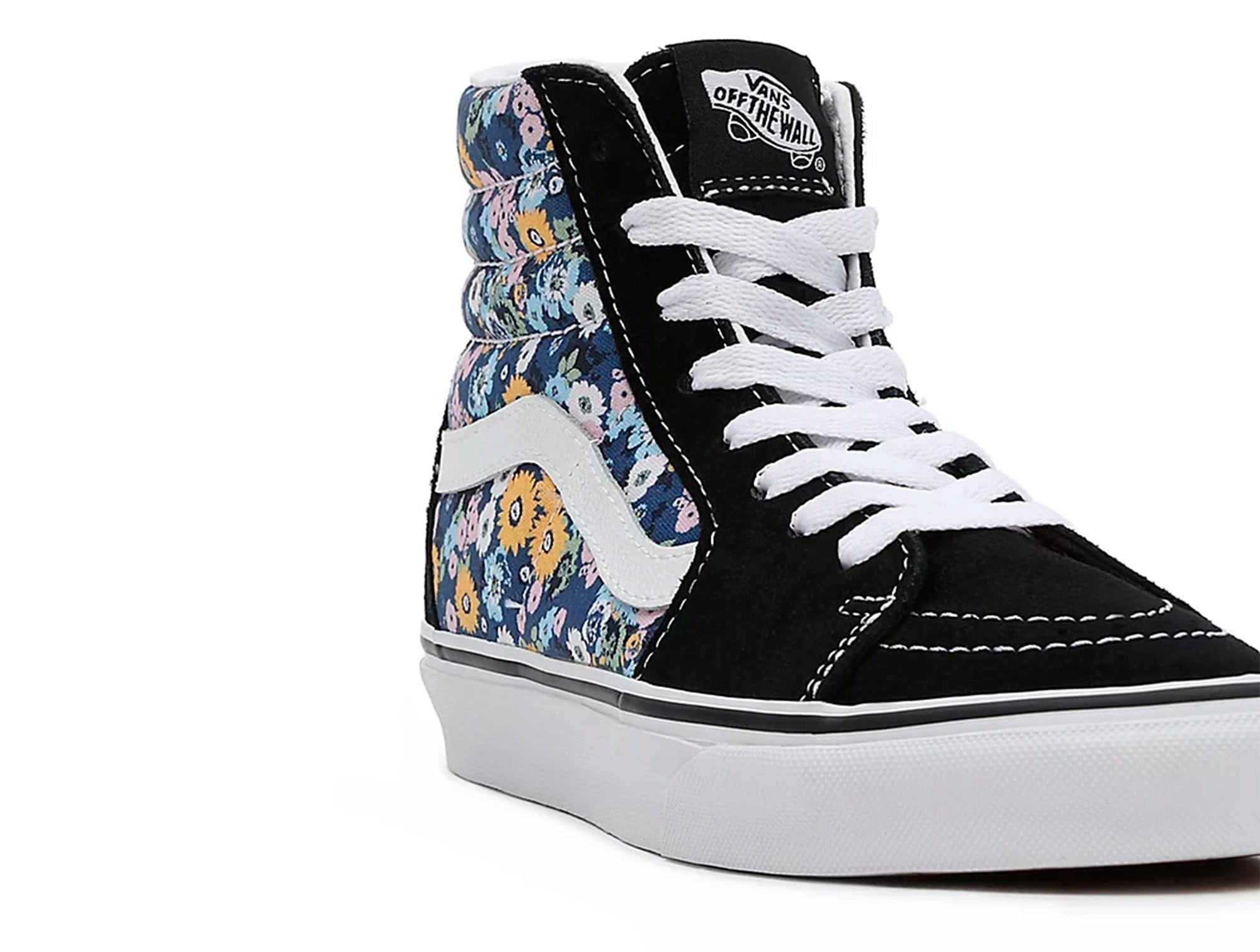 Zapatilla Vans Sk8-Hi Floral Mujer Negro 6