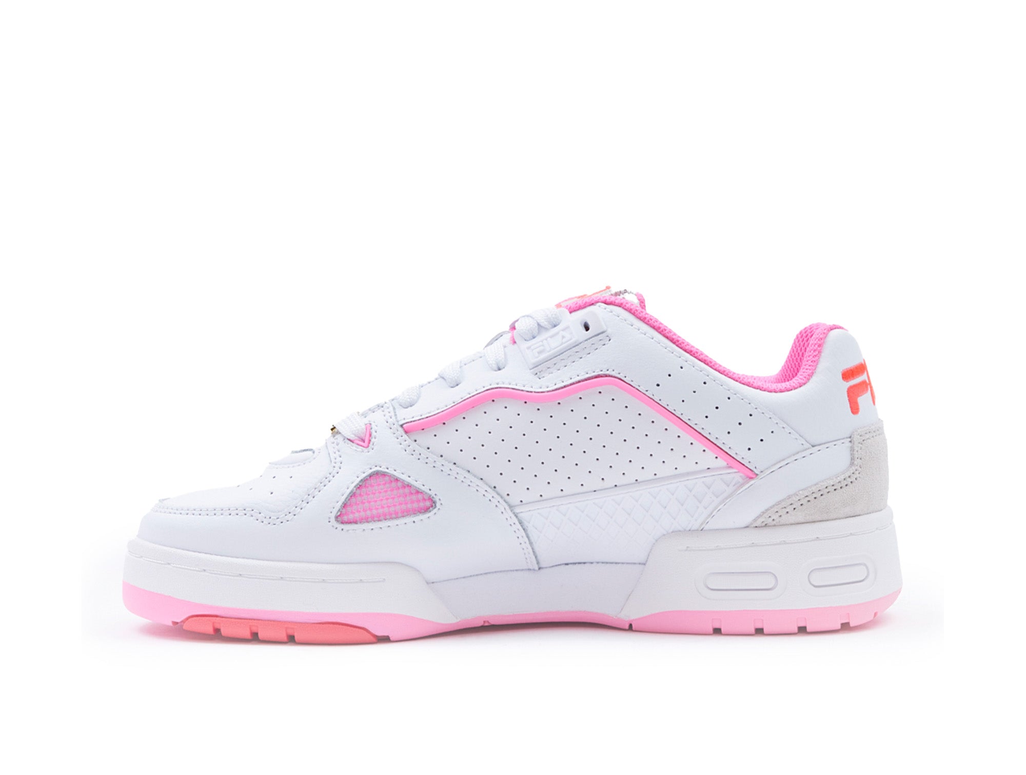 Zapatillas Fila Teratach 600 Mujer Blanco Rosado 2