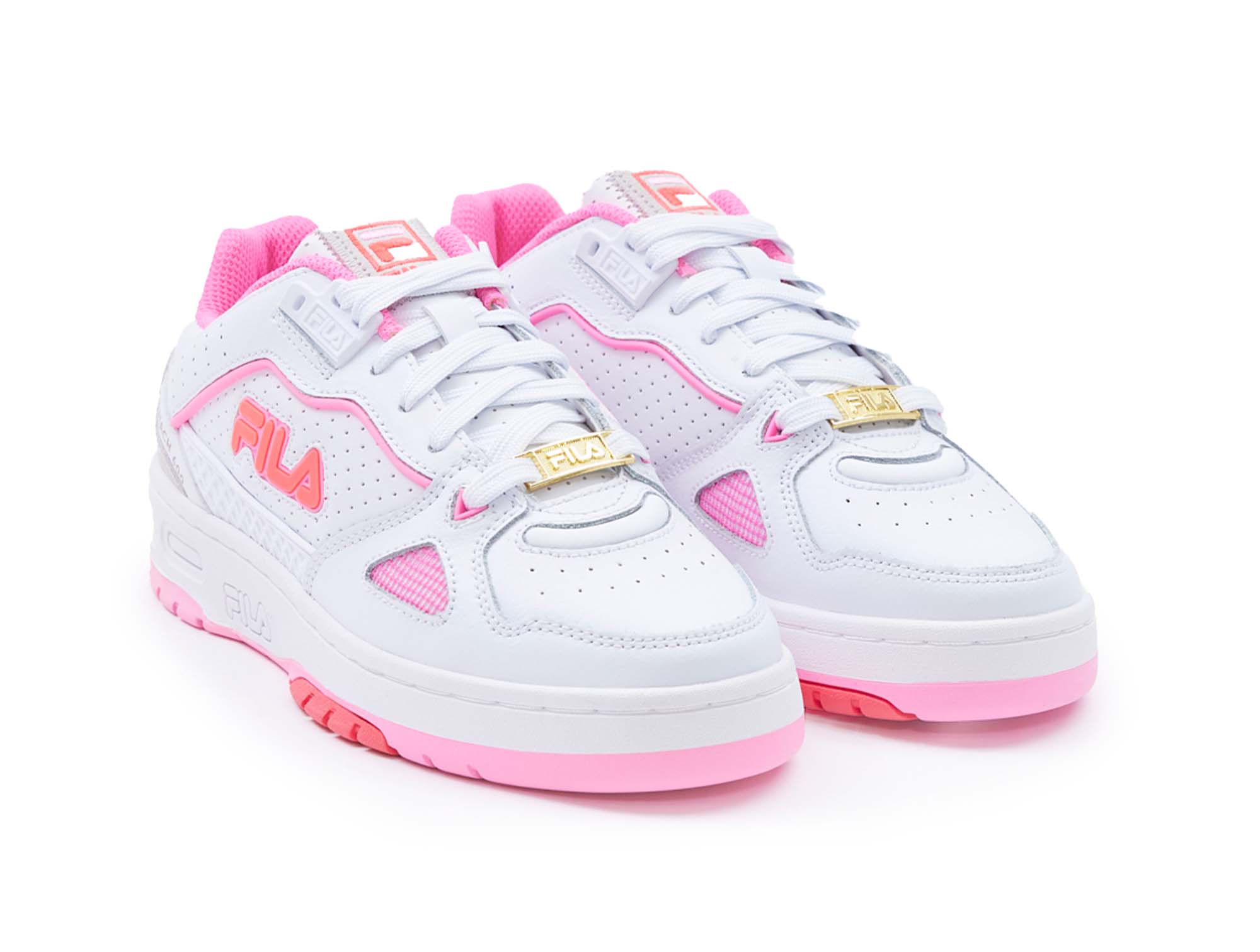 Zapatillas Fila Teratach 600 Mujer Blanco Rosado 4