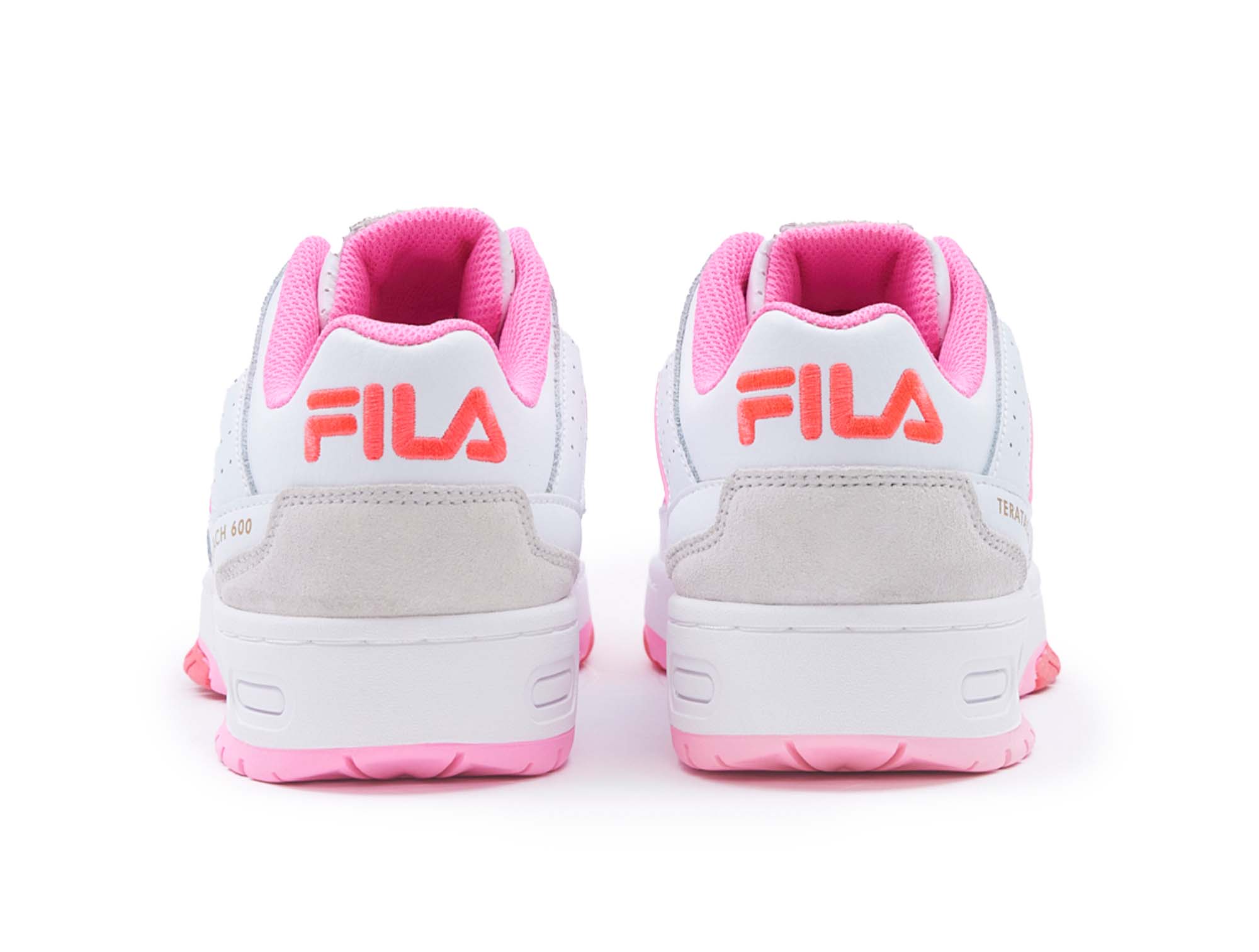 Zapatillas Fila Teratach 600 Mujer Blanco Rosado 5