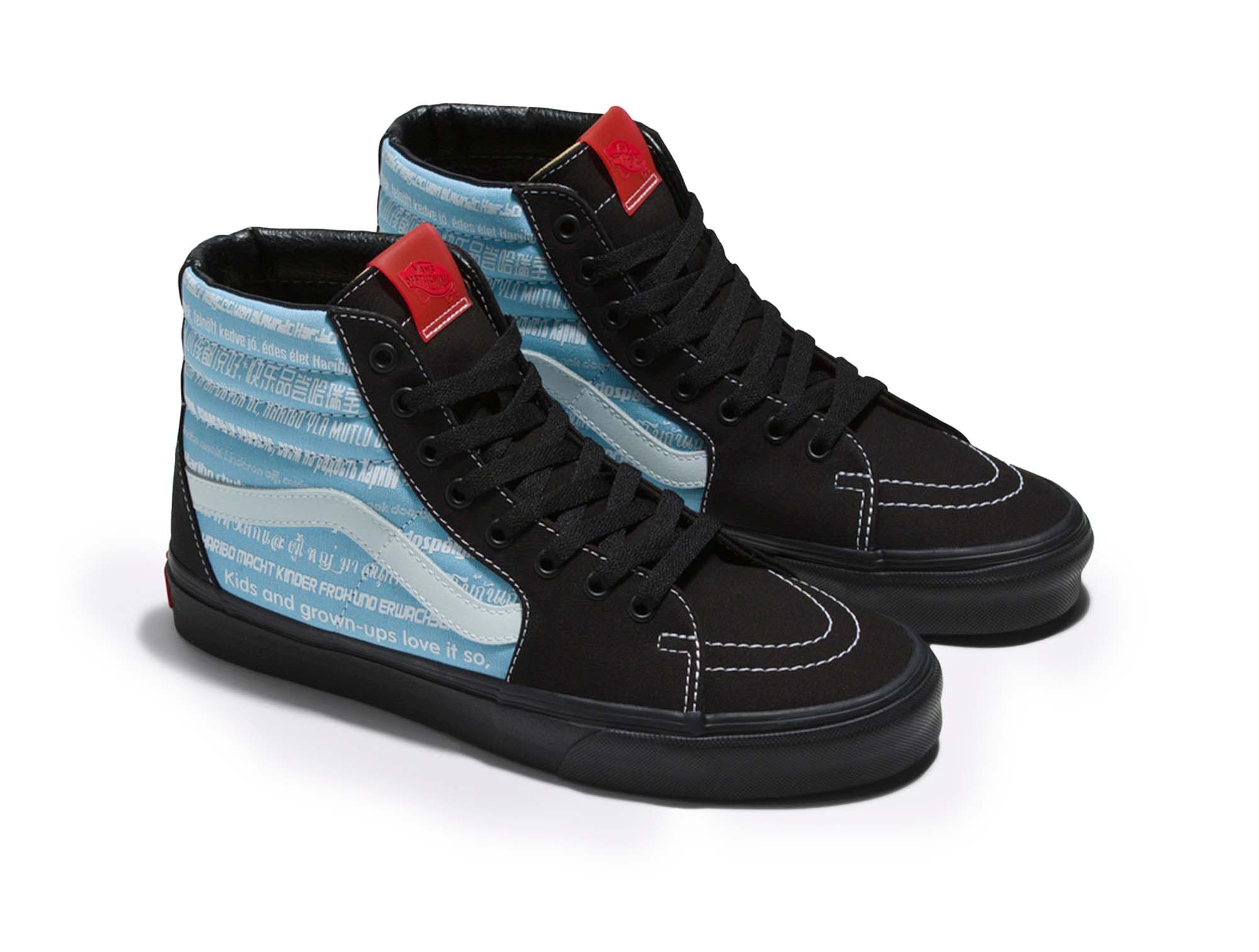Zapatilla Vans Sk8-hi Haribo Unisex Negro 2