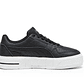 Zapatillas Puma Cali Court Lth Mujer Negro - Miniatura 1