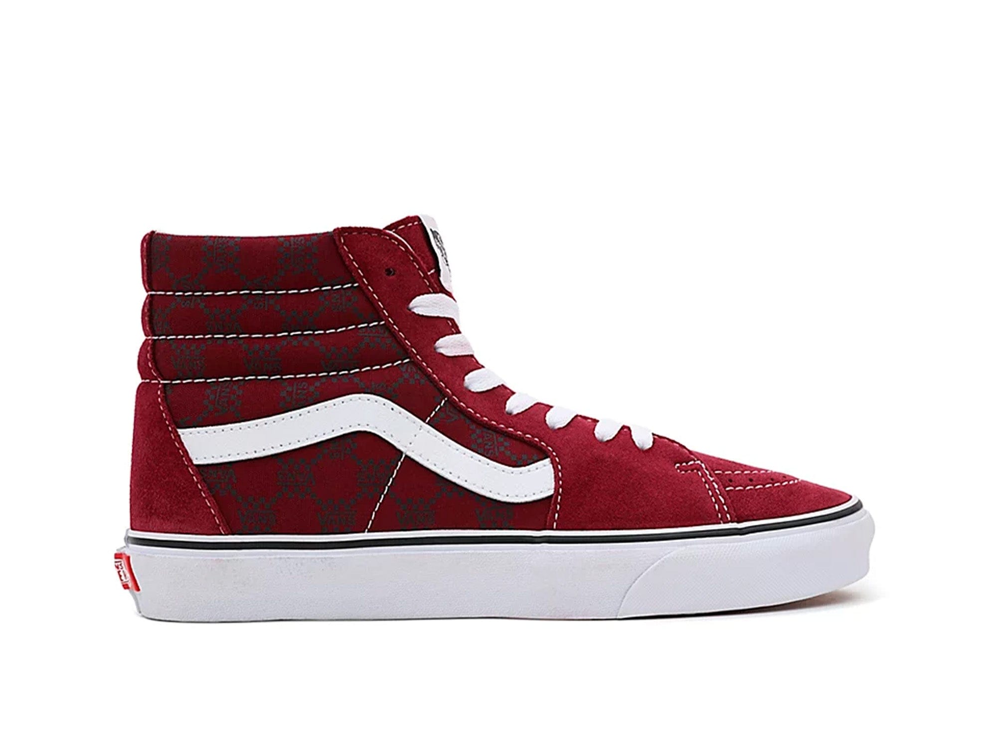 Zapatilla Vans Sk8-Hi Mujer Burdeo 1