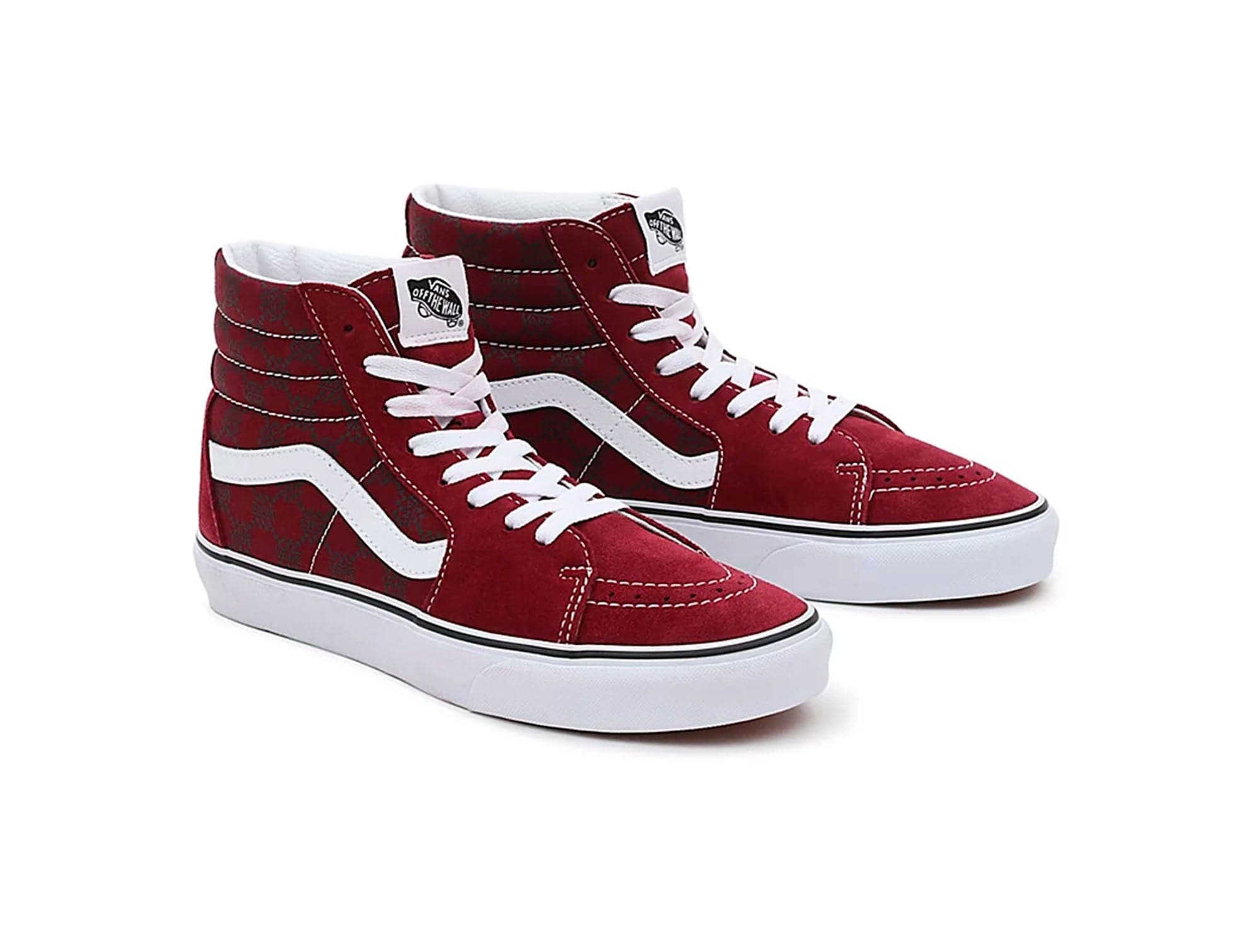 Zapatilla Vans Sk8-Hi Mujer Burdeo 3