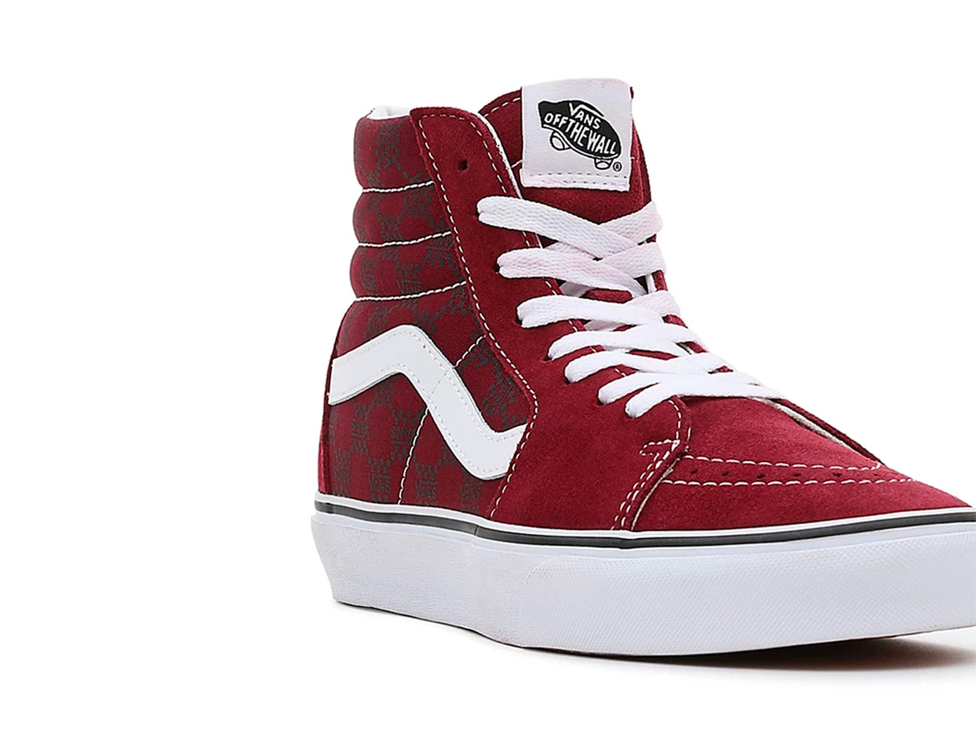Zapatilla Vans Sk8-Hi Mujer Burdeo 6