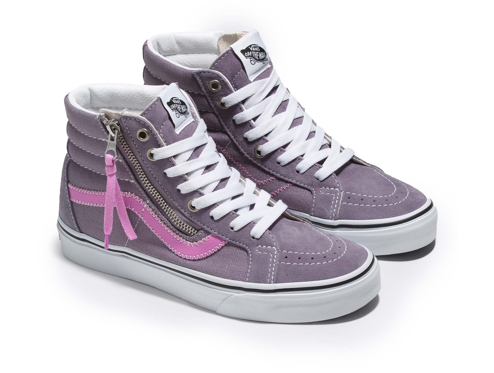 Zapatilla Vans Sk8-Hi Mujer Purpura 2