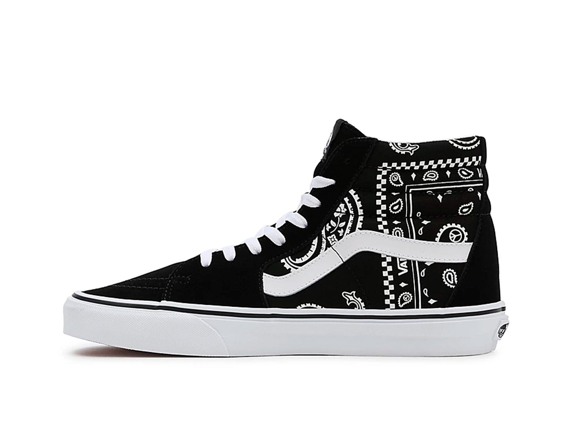 Zapatilla Vans Sk8-Hi Peace Paisley Unisex Negro 2