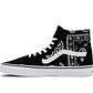 Zapatilla Vans Sk8-Hi Peace Paisley Unisex Negro - Miniatura 2