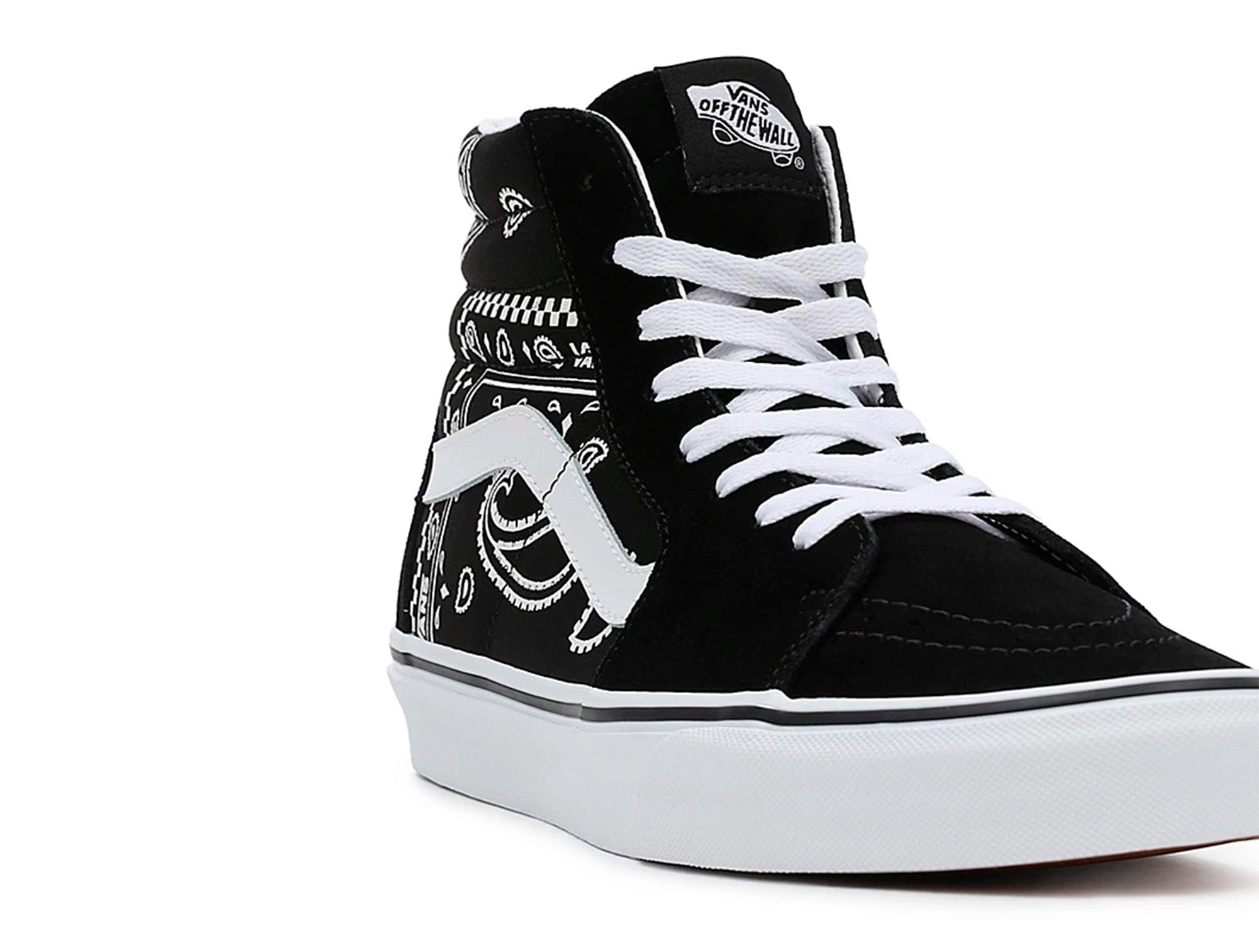 Zapatilla Vans Sk8-Hi Peace Paisley Unisex Negro 3