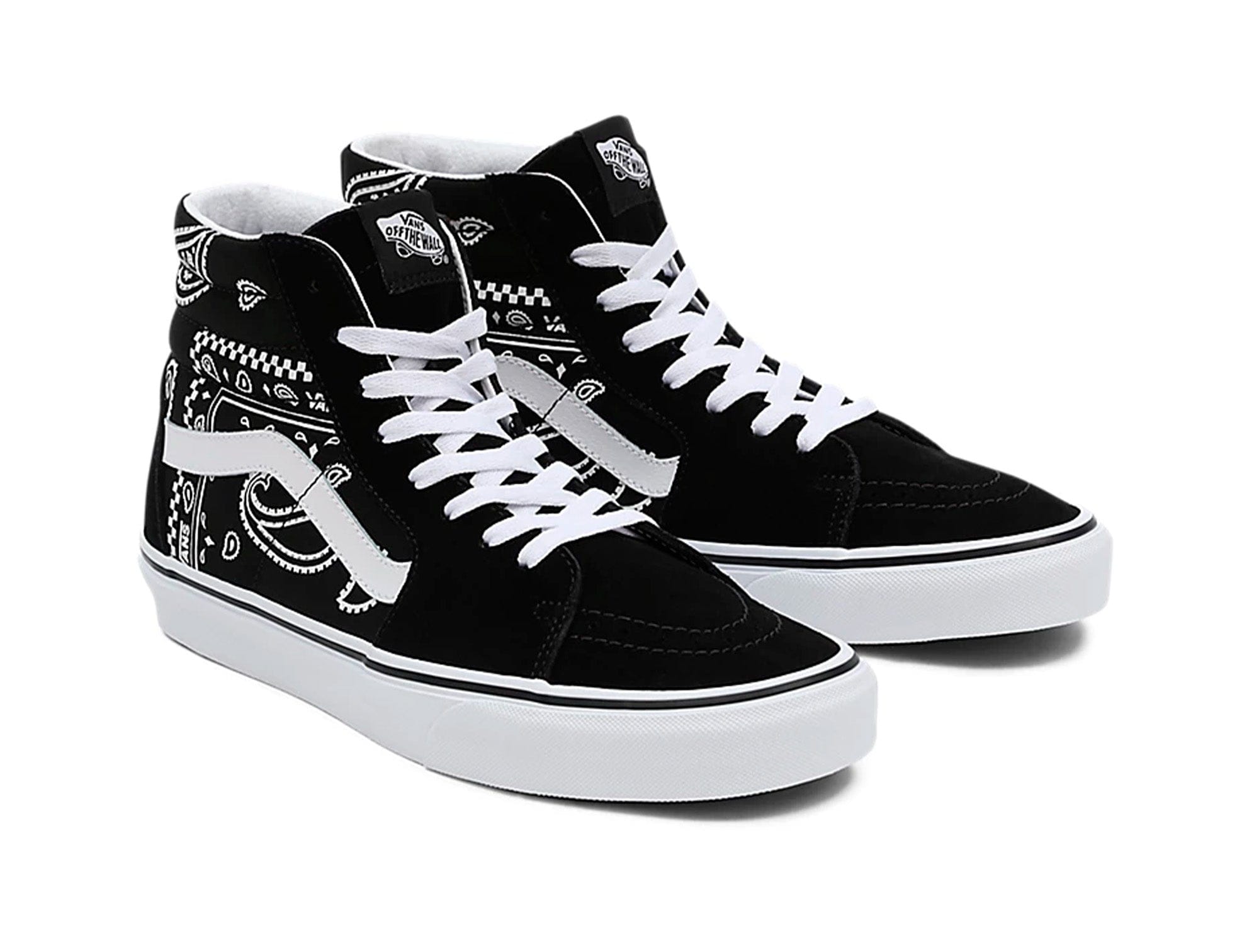 Zapatilla Vans Sk8-Hi Peace Paisley Unisex Negro 4