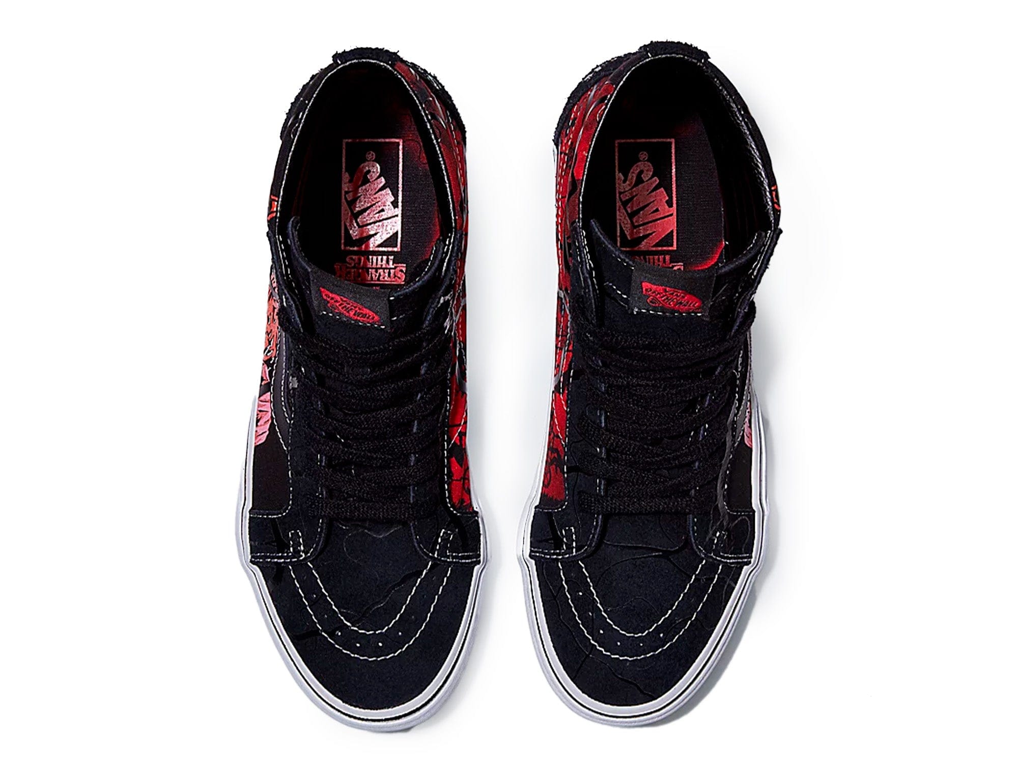 Zapatilla Vans Sk8-Hi Reissue Stranger Things Hombre Negro 5