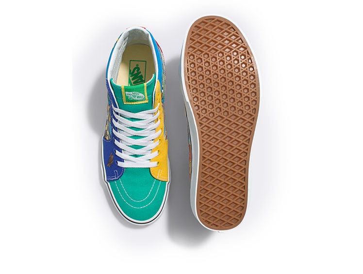 Zapatilla Vans Sk8-Hi Sesamo Unisex Multicolor 4