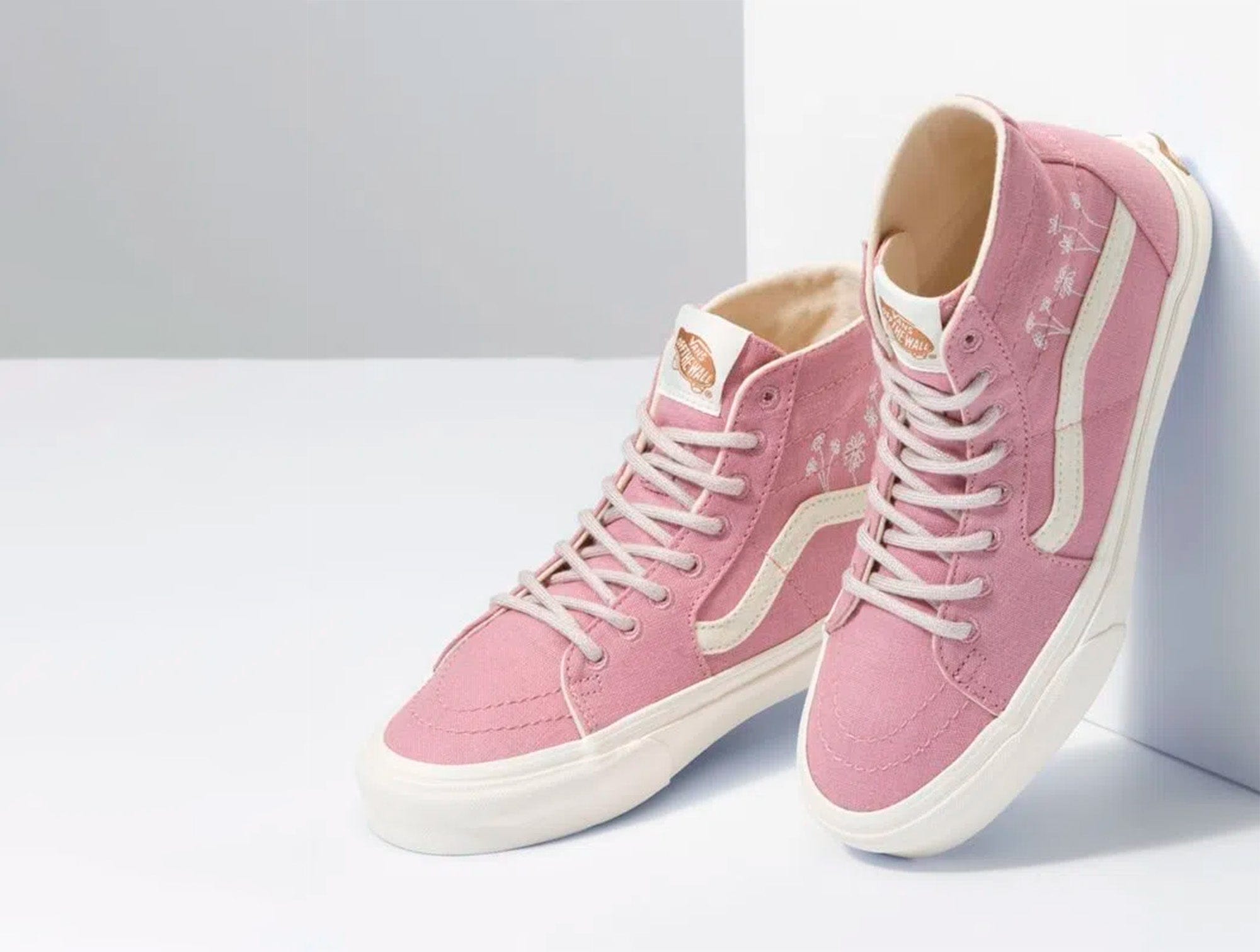 Zapatilla Vans Sk8-Hi Tapered (Glitter) Mujer Lila 2