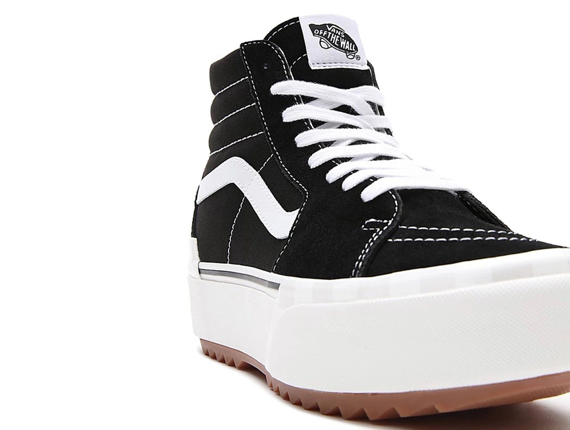 Zapatilla Vans Sk8-Hi Stacked Mujer Negro 6
