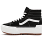Zapatilla Vans Sk8-Hi Stacked Mujer Negro - Miniatura 8