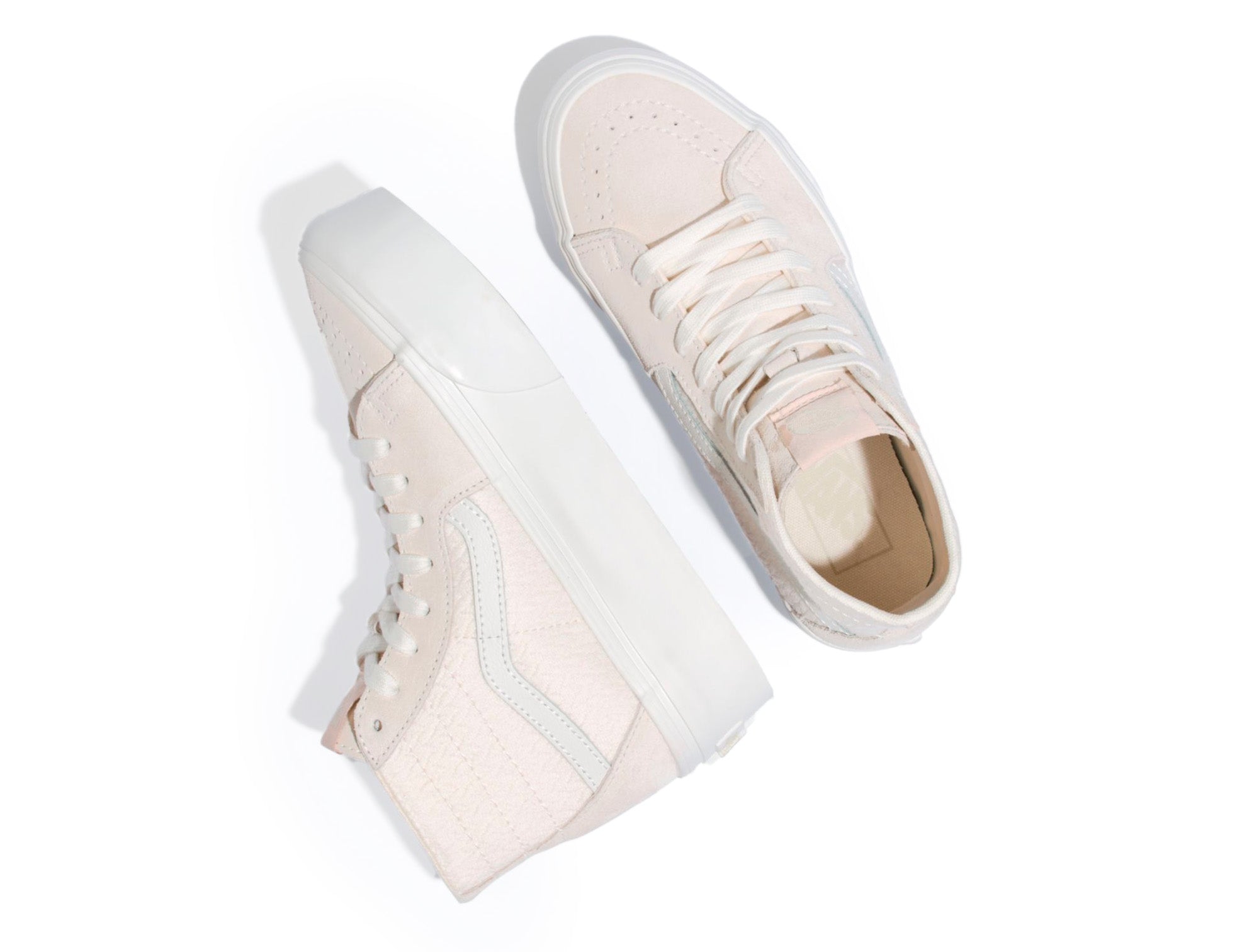 Zapatilla Vans Sk8-Hi Tapered St Sea Spray Mujer Beige 3