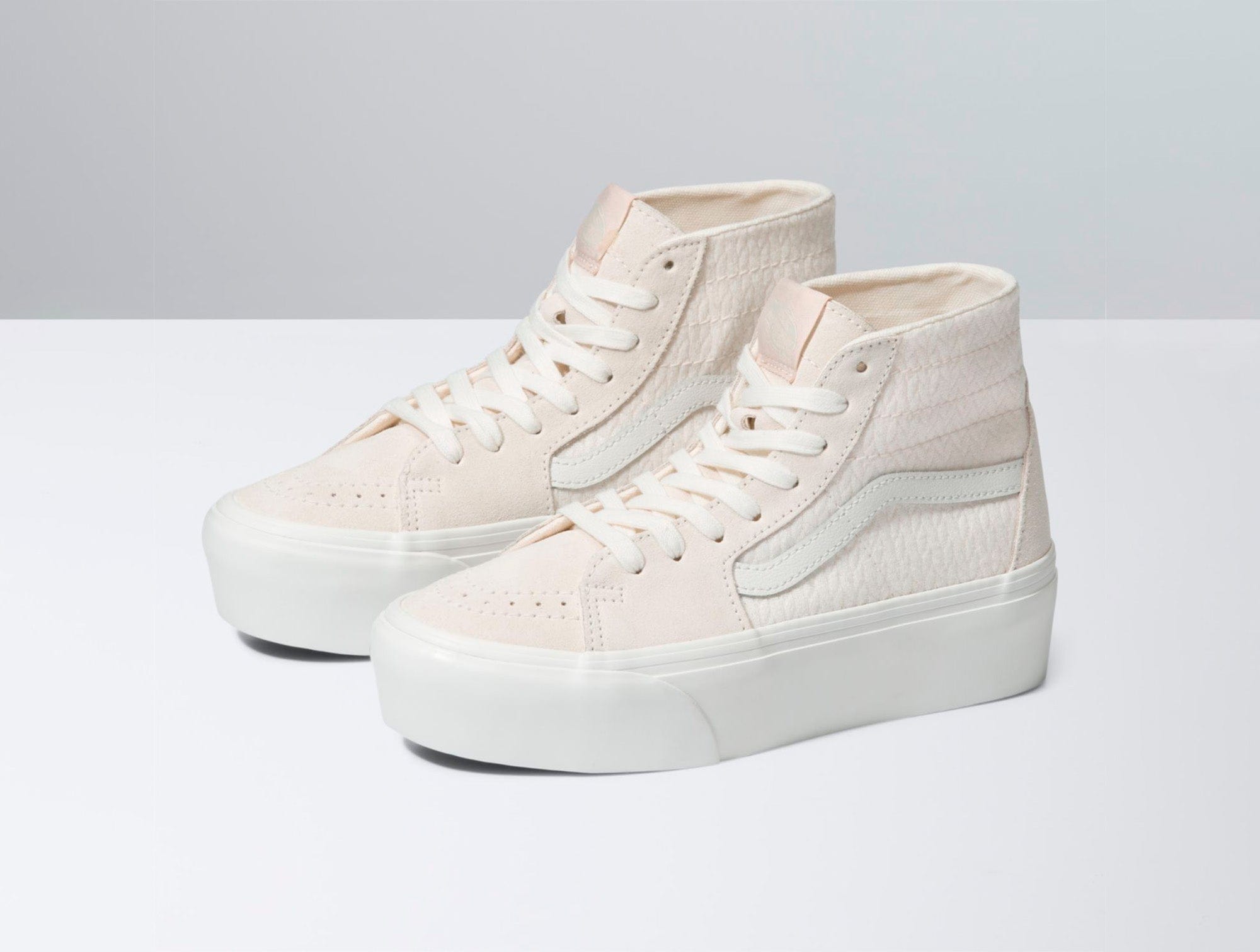 Zapatilla Vans Sk8-Hi Tapered St Sea Spray Mujer Beige 4