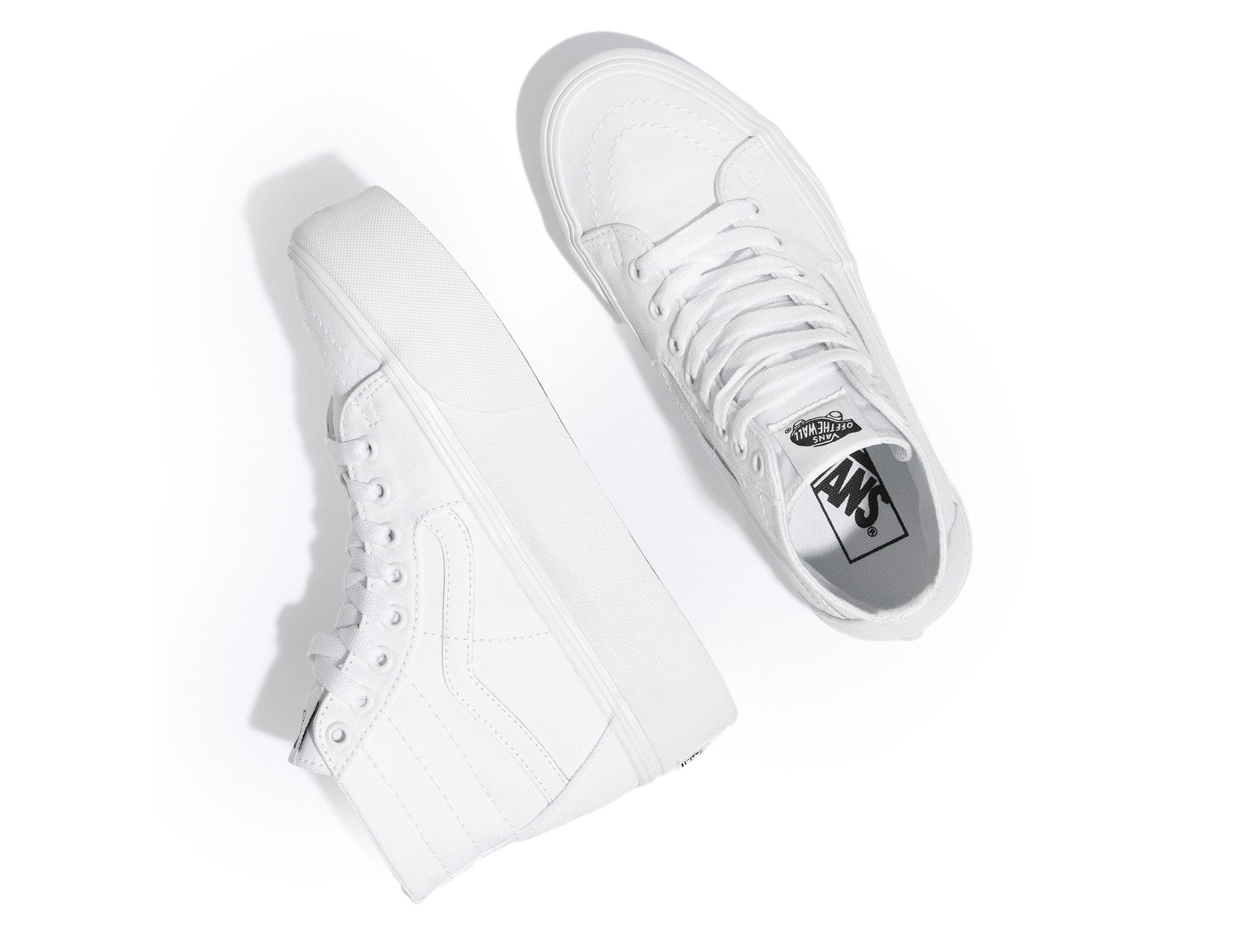 Zapatilla Vans Sk8-Hi Tapered Stackform Mujer Blanco 2