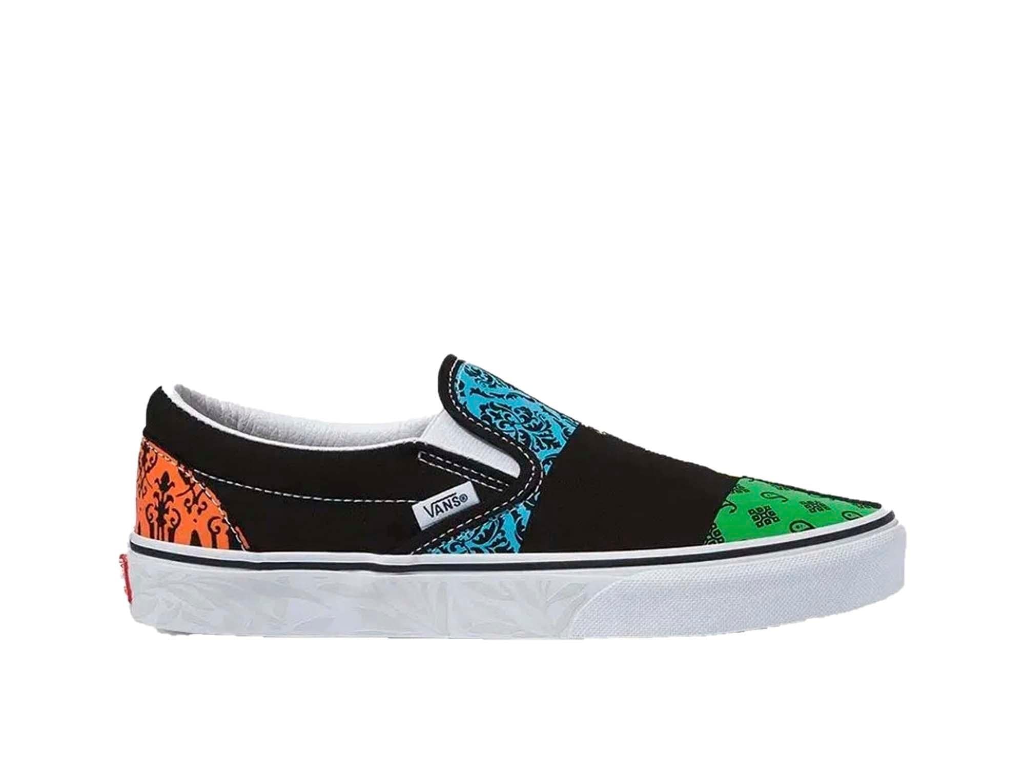 Zapatilla Vans Crayola Classic Slip-On Unisex Negro 1