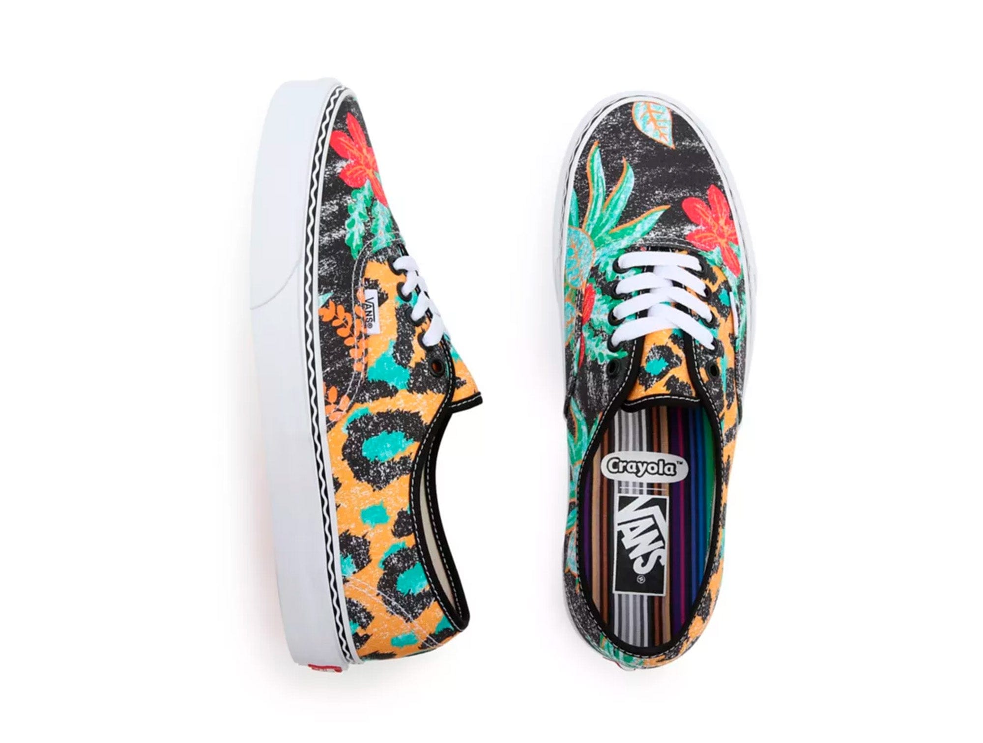 Zapatilla Vans Crayola Authentinc Unisex Negro 4