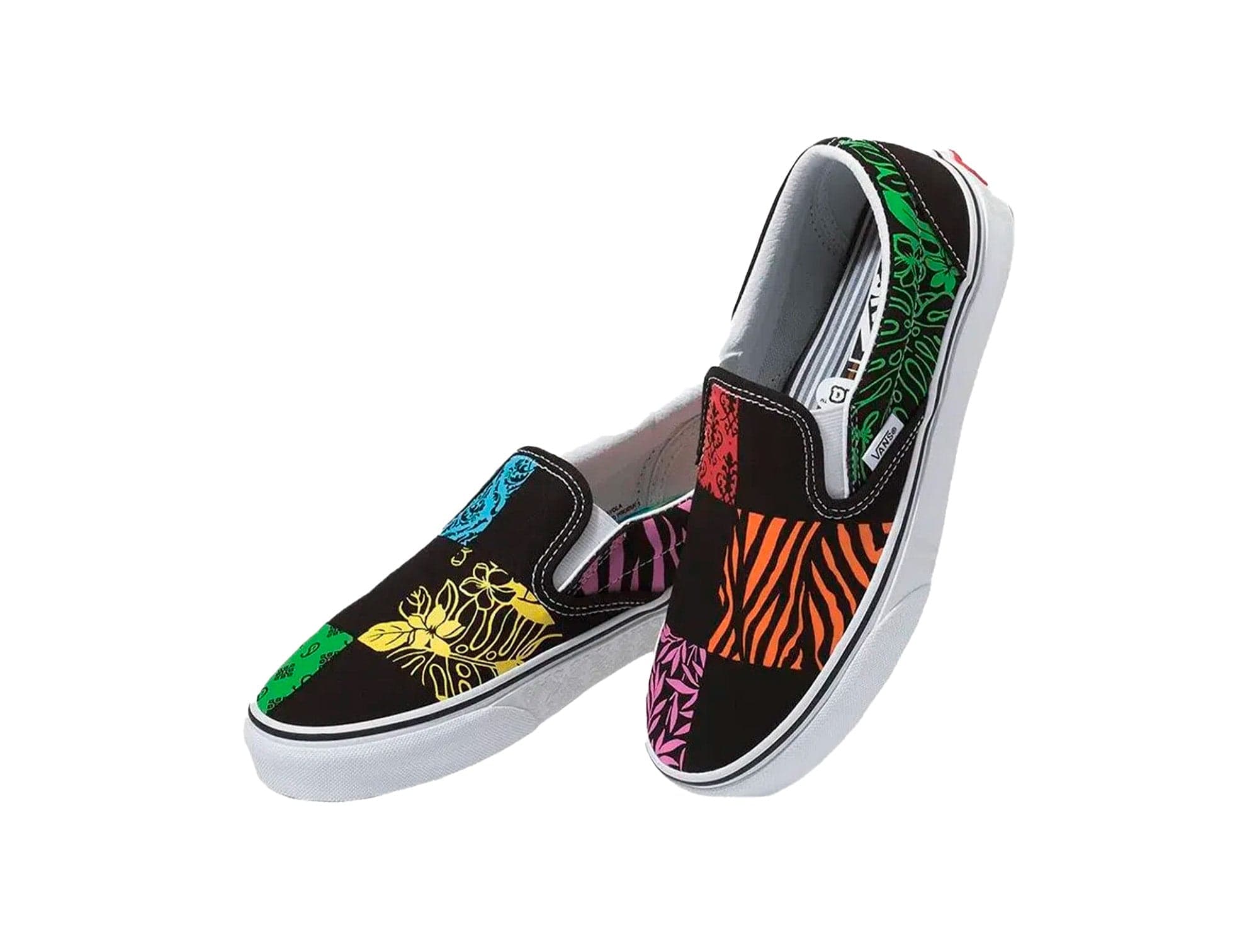 Zapatilla Vans Crayola Classic Slip-On Unisex Negro 2