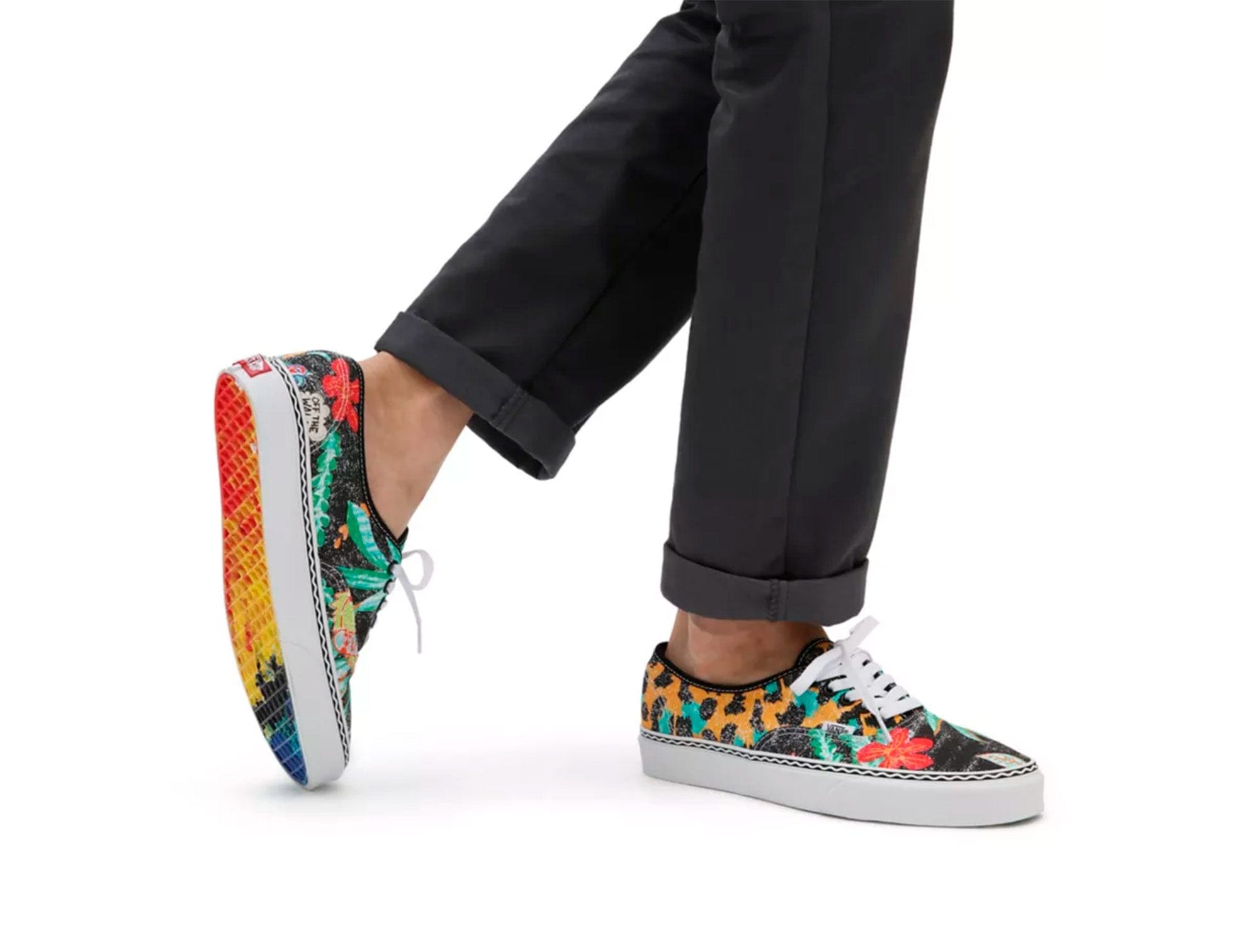 Zapatilla Vans Crayola Authentinc Unisex Negro 5