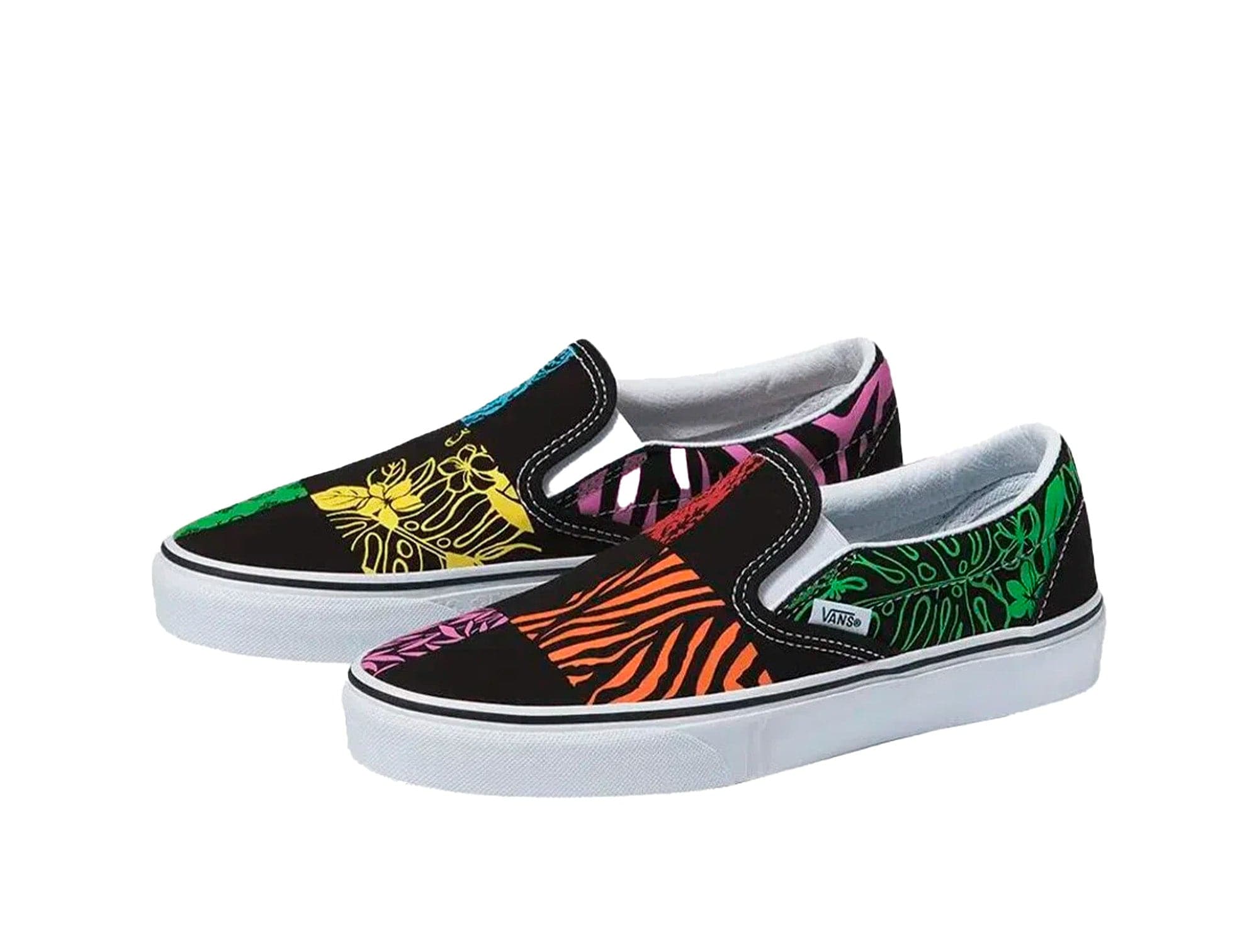 Zapatilla Vans Crayola Classic Slip-On Unisex Negro 3
