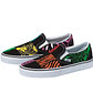 Zapatilla Vans Crayola Classic Slip-On Unisex Negro - Miniatura 3