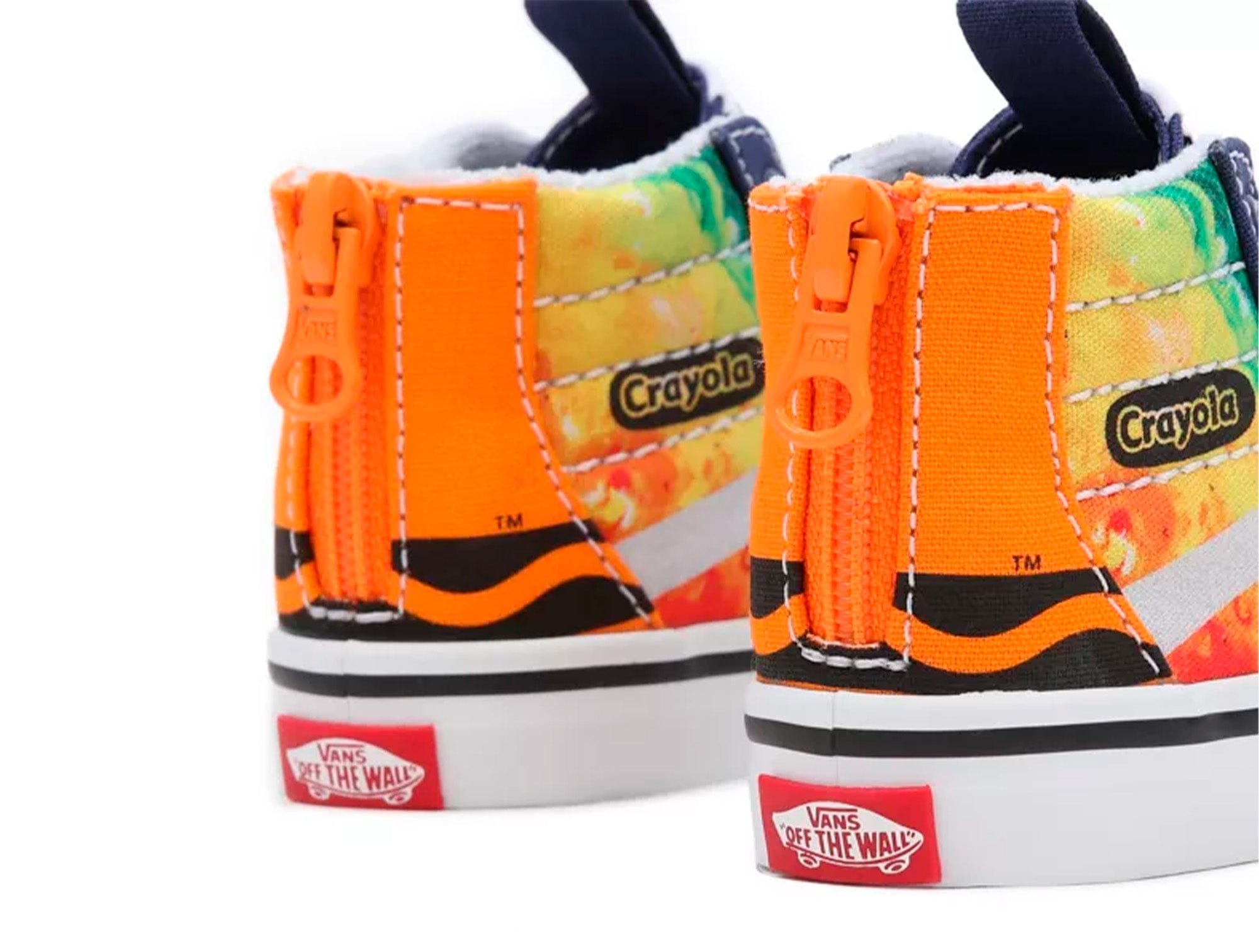 Zapatilla Vans Crayola Sk8-Hi Zip Infantil Multicolor 4