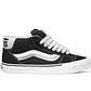 Zapatilla Vans Knu Mid Hombre Negro - Miniatura 1