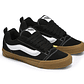 Zapatilla Vans Knu Skool Unisex Negro - Miniatura 2
