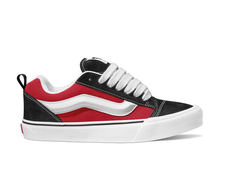 Zapatilla Vans Knu Skool Unisex Rojo Negro 1