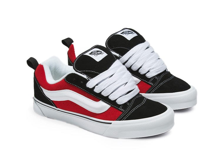 Zapatilla Vans Knu Skool Unisex Rojo Negro 2