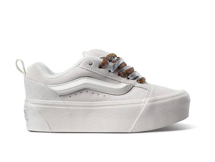 Zapatilla Vans Knu Stack Plataforma Mujer Beige 1