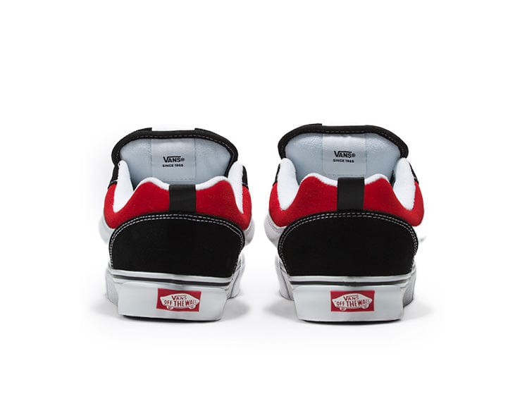 Zapatilla Vans Knu Skool Unisex Rojo Negro 4