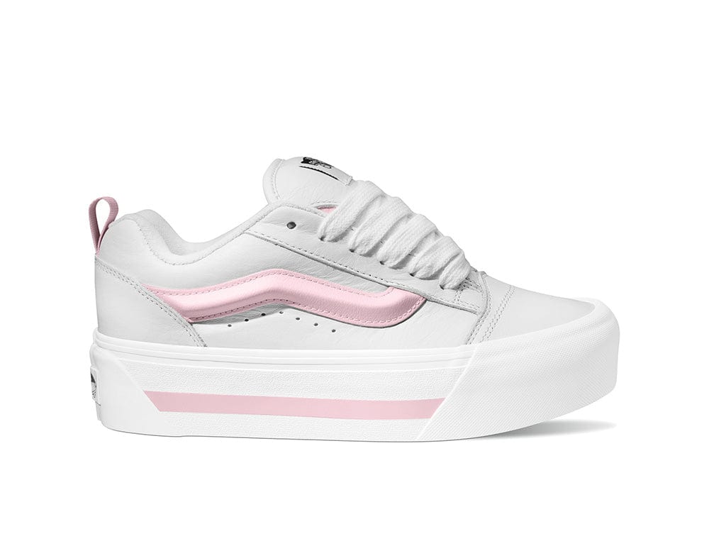 Zapatilla Vans Knu Stack Plataforma Mujer Blanco 1