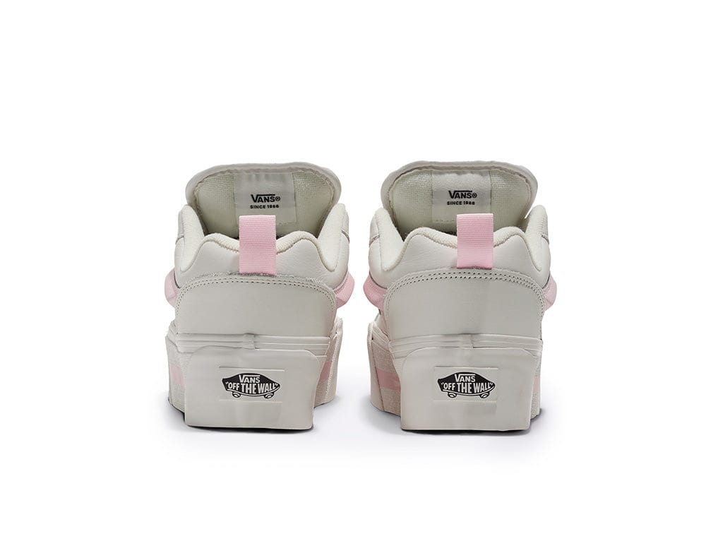 Zapatilla Vans Knu Stack Plataforma Mujer Blanco 3