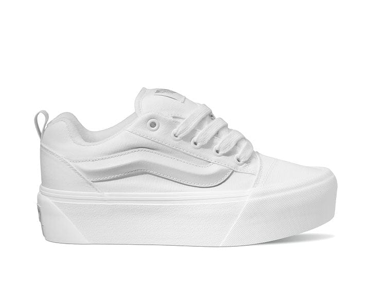 Zapatilla Vans Knu Stack Plataforma Mujer Blanco 1