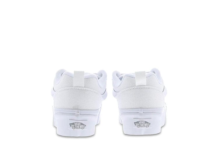 Zapatilla Vans Knu Stack Plataforma Mujer Blanco 7